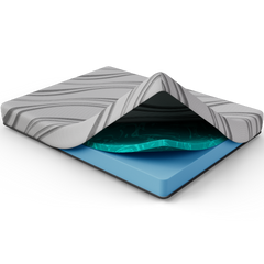 Diamond Pro Gel Memory Foam ultra cooling, responsive 8" Firm Feel (Twin XL), Greenguard Gold Certified, Made in the USA, White Label Ready